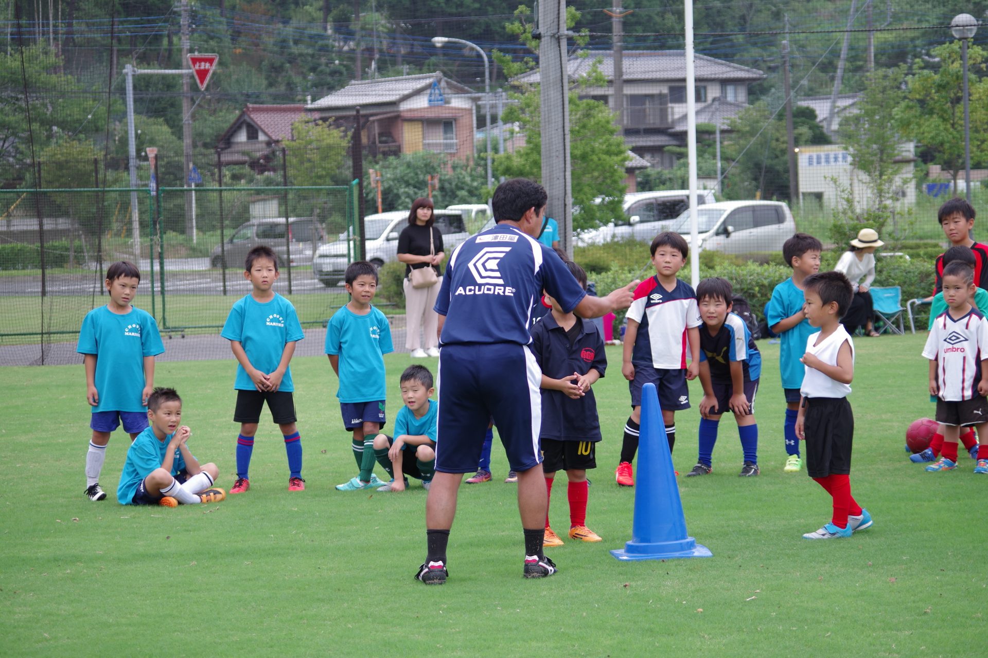 第一回少年サッカー教室 千葉スポーツライフアクティビティーズ